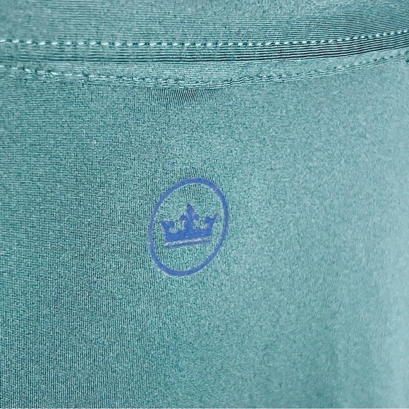 Peter Millar Green Jersey Knit Summer Comfort Golf Polo 2X - Picture 7 of 9